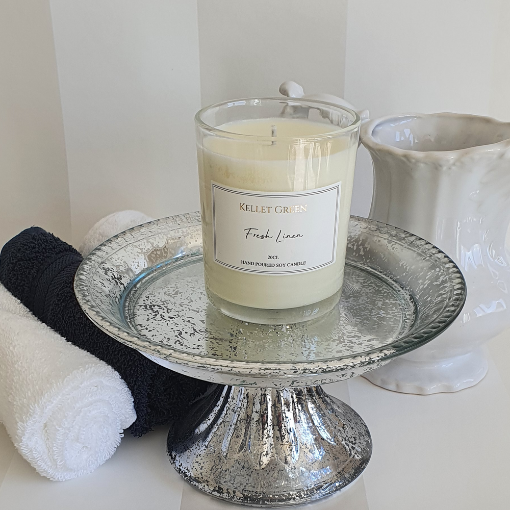 Soy Wax Candle - Fresh Linen